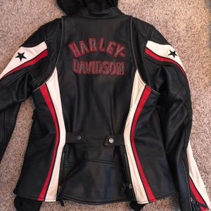 Harley Davidson woman’s leather coat